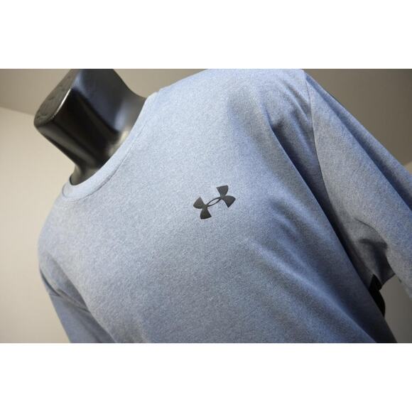 Under Armour Sweatshirt Long Sleeve Pullover Gray Athletic Mens Sz 2XL XXL - Picture 1 of 9
